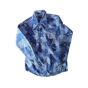 True VTG Boutique Collection Sands Point 70s 60s Long Sleeve Shirt Boys 12